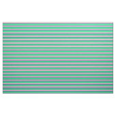 Rosa, grün und blau, Linse/Streifen-Muster Stoff (Yard (91,4 cm))
