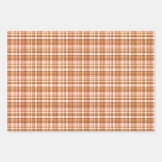 Rosa, grün und orange Urlaub Geschenkpapier Set (Vorderseite 3)