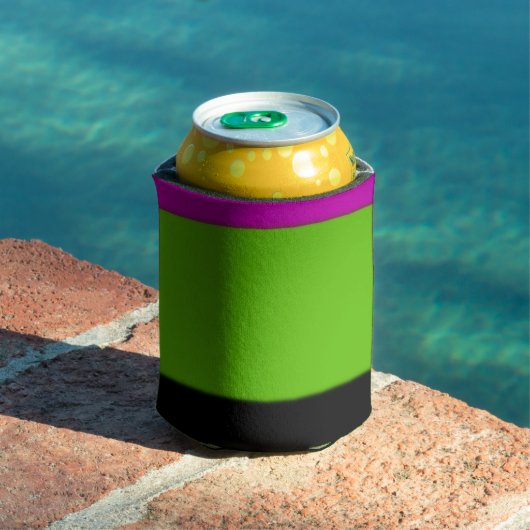 Rosa, Grün und Schwarz Dosenkühler (In Situ Pool)