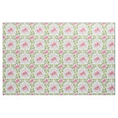 Rosa Grüne Blätter Blumengrün Stoff (Fat Quarter (45,7 x 55,9 cm))