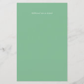 Rosa Grüne Blätter Haushalt Hochzeit Einladungen (Rückseite)