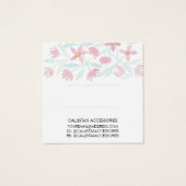 Rosa grüne Blumenmatte (Rückseite)