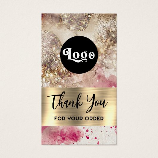 Rosa grüne Glitzer Aquarellpackung (Vorderseite)