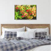 Rosa grüne Leinwand (Insitu (Schlafzimmer))