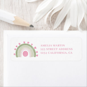 Rosa grüne Regenbogensonnendusche