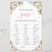 Rosa grüne Rosa goldene Duschbrille (Vorderseite)