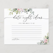 Rosa Grüne Rosa Traumkarte (Vorderseite)