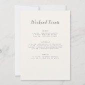 Rosa Grüne Rose Blume Garten Junggeselinnen-Abschi Einladung (Rückseite)