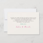 Rosa Grüne Rose Petals Blume Hochzeit Garten (Rückseite)