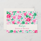 Rosa Grüne Rose Petals Blume Hochzeit Garten (Vorne/Hinten)