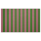 Rosa grüne stilvolle Streifenmuster-Design  Stoff (Fat Quarter (45,7 x 55,9 cm))