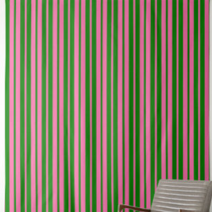 Rosa grüne stilvolle Streifenmuster-Design  Stoff