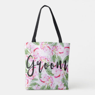 Rosa grüne tropische Oase Botanischer GROOM / MR. Tasche
