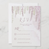 Rosa grüne UAWG Einladung (Vorderseite)