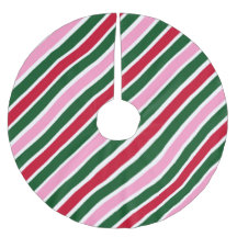 Rosa grüne und rote Weihnachts-Candy-Cane-Streife