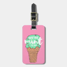 Rosa, grüne Valentinskizzen minze zu Eiscreme