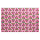 Rosa Grüne Wassermelone Fruchtmelone Slice Stoff (Fat Quarter (45,7 x 55,9 cm))