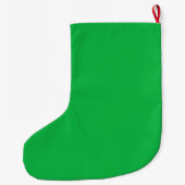 Rosa Grüne Wassermelone Melon Slice Wedge Frucht Großer Weihnachtsstrumpf (Rückseite)