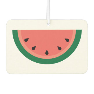Rosa Grüne Wassermelone mit Samen Autolufterfrischer