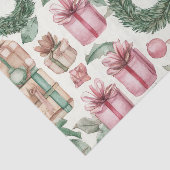 ROSA & GRÜNE WEIHNACHTS-NUSSknacker-FIGUREN Seidenpapier (Ausschnitt)