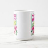 ROSA & GRÜNER MARGARITA LEHRERMODUS AUS KAFFEETASSE (Mittel)