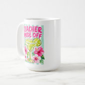 ROSA & GRÜNER MARGARITA LEHRERMODUS AUS KAFFEETASSE (Vorderseite Links)