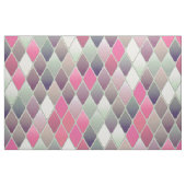 rosa, grünes, pastellfarbenes Druckgewebe Stoff (Fat Quarter (45,7 x 55,9 cm))