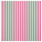 Rosa, grünes, rotes und grünes gestreiftes Gewebe Stoff (Muster)