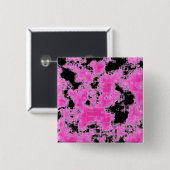 Rosa Grunge Button (Vorne & Hinten)