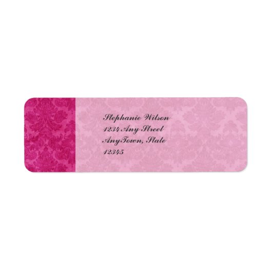 Rosa Grunge Damask (Vorne)