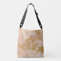 *~* rosa Grunge-GoldGlitzer beunruhigtes Goldenes