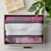 Rosa Grunge Gothic Butterfly Dekoupage Paper Seidenpapier (Geschenk)