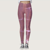 Rosa Grunge Leggings (Vorderseite)