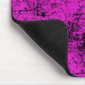 Rosa Grunge Mousepad (Ecke)