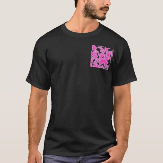 Rosa Grunge T-Shirt (Vorderseite)