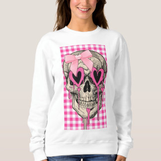 Rosa gruseliger Halloween  Sweatshirt