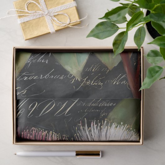 Rosa Gumnut Decoupage Seidenpapier (Geschenk)