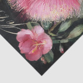 Rosa Gumnut Decoupage Seidenpapier (Ausschnitt)