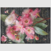 Rosa Gumnut Decoupage Seidenpapier (Vorderseite)