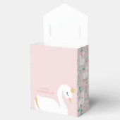 Rosa, gürtnisch elegantes Foto schönes Party Geschenkschachtel (Geöffnet)