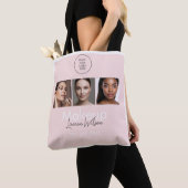 Rosa Haar-, Make-up- & Schönheitsstudio-Branding Tasche (Von Nahem)