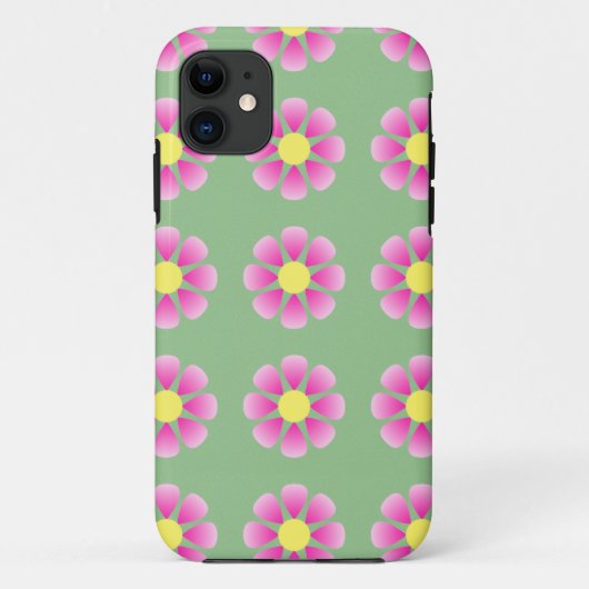 Rosa Halbbild Case-Mate iPhone Hülle (Rückseite)