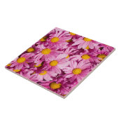 Rosa Halbbild Fliese (Seite)