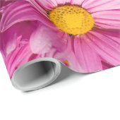 Rosa Halbbild Geschenkpapier (Rolleneckpunkt)