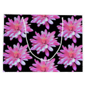 Rosa Halbbild Große Geschenktüte (Rückseite)