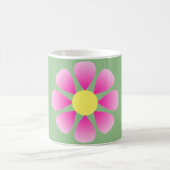 Rosa Halbbild Kaffeetasse (Mittel)