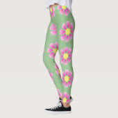 Rosa Halbbild Leggings (Links)