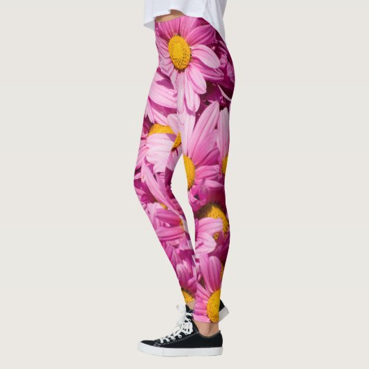 Rosa Halbbild Leggings (Links)