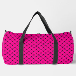 Rosa Halbkugel Duffle Bag