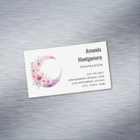 Rosa Halbmond mit Hübschen Blume